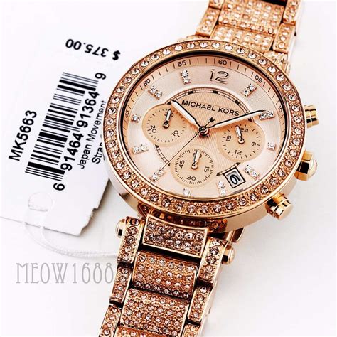 reloj michael kors dama con piedras|michael kors clearance outlet.